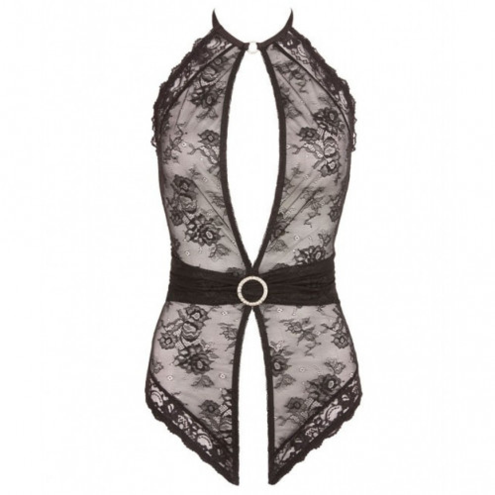 Crotchless Flower Lace Body