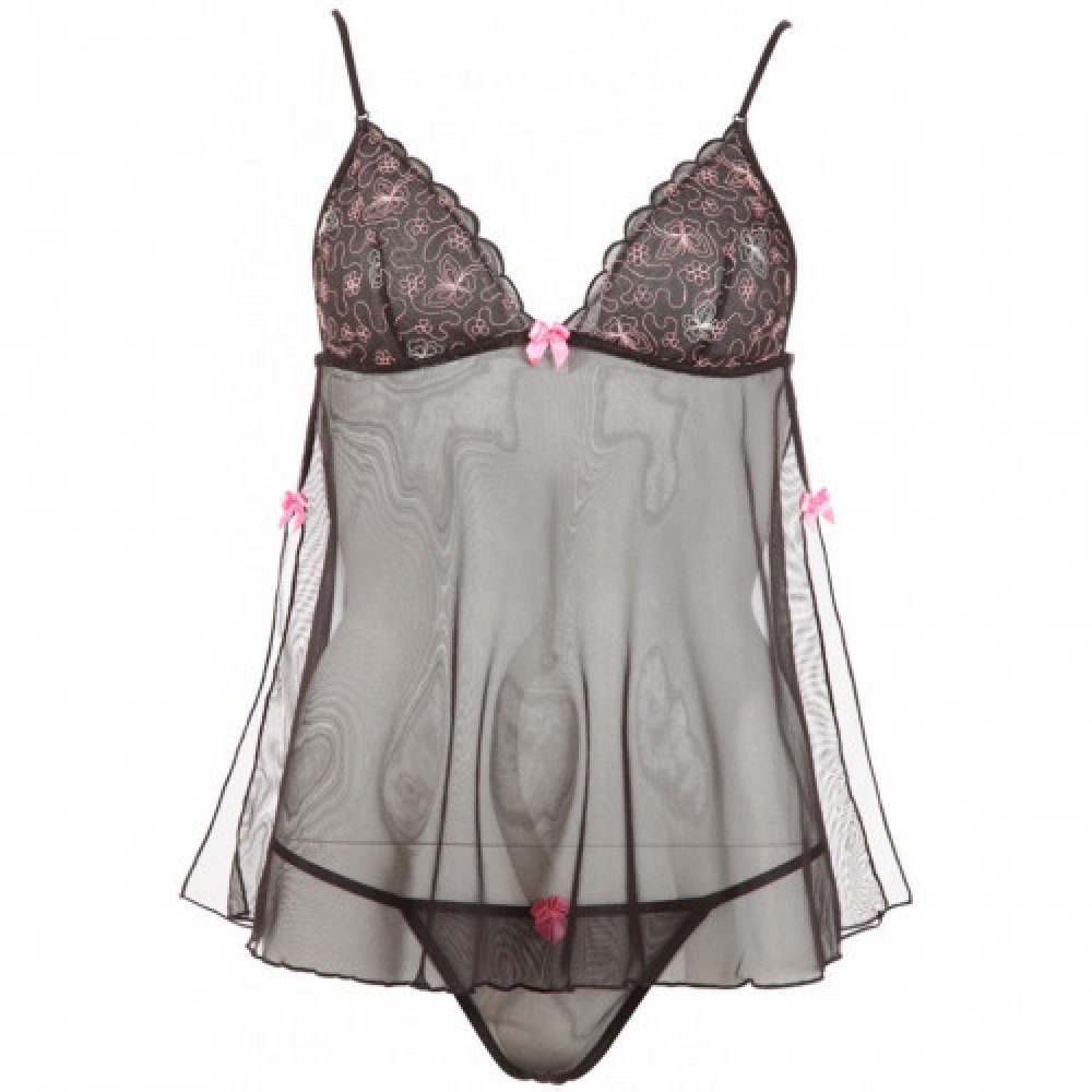Butterfly Babydoll with String