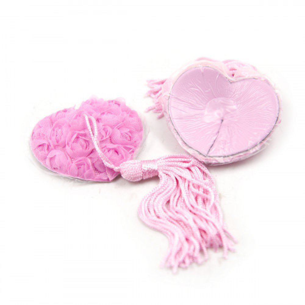 Naughty Toys Pink Burlesque Rose Nipple Pasties