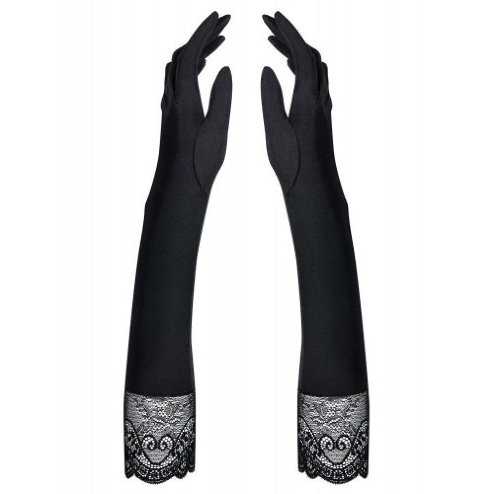 Obsessive Miamor Γυναικεία γάντια Μαύρα