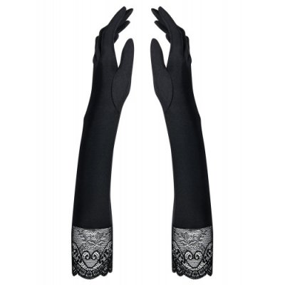 Obsessive Miamor Γυναικεία γάντια Μαύρα