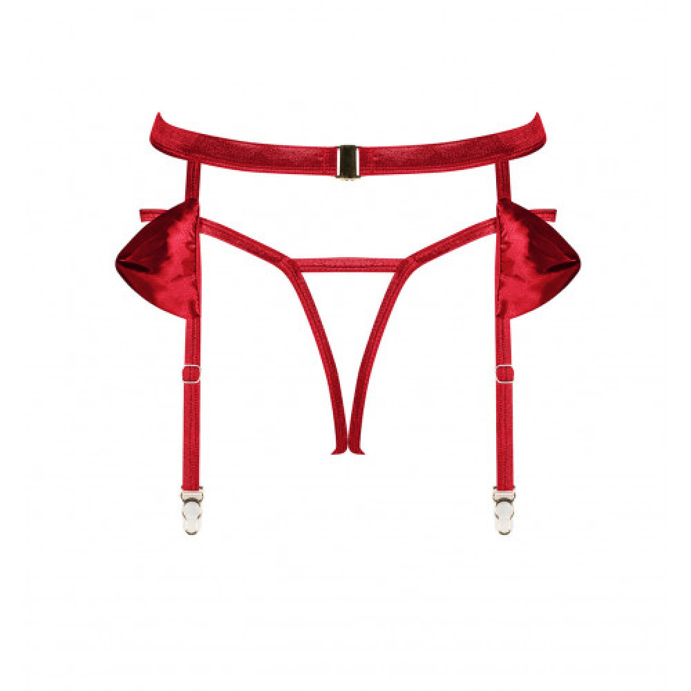 Obsessive Rubinesa Naughty Garter Belt with Thong