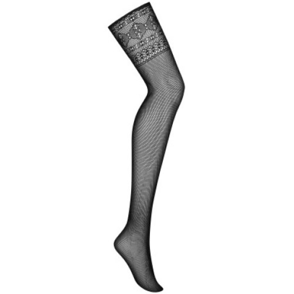 Obsessive S825 sexy stockings O/S Black