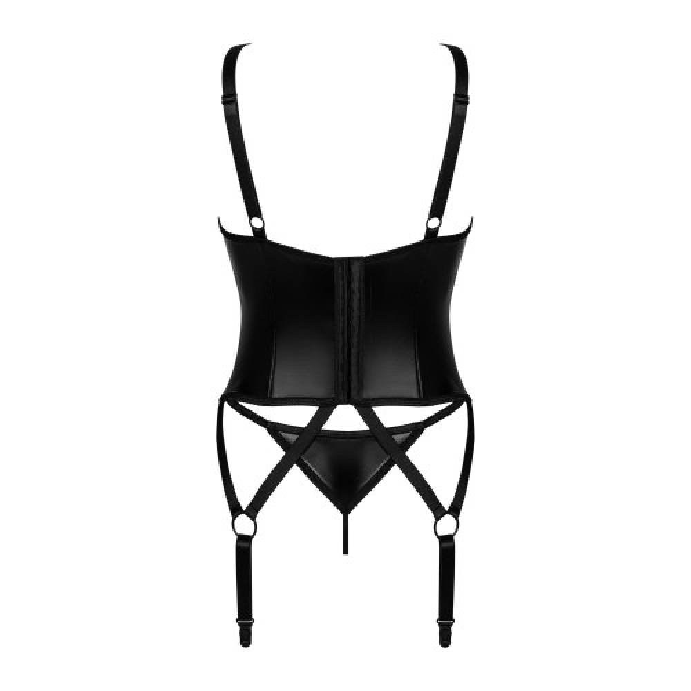 Plus Size Obsessive Armares Corset with Thong