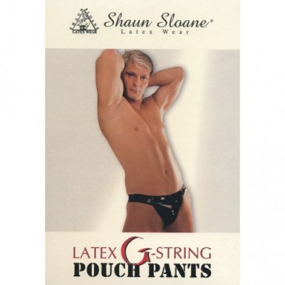 Latex G-String Pouch Pants