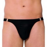 Low-rise Thong with Clip Fastener