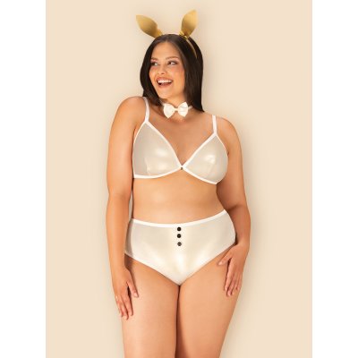 Plus Size Obsessive Neo Goldes Bunny Costume