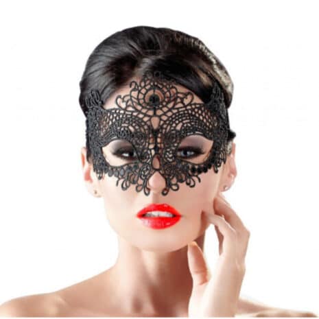 4335-cottelli-black-embroidered-mask-limassol-love-shop