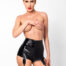 25395-F325_Glam_suspender_wetlook_and_vinyl_shorts_0_sex_shop_cyprus_limassol