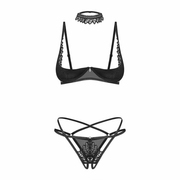 25677-plus-size-obsessive-donarella-half-bra-crotchless-thong-and-choker-black-ek6770-sexshopcyprus
