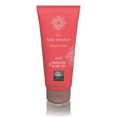 22921-Shiatsu-2-in-1-massage-and-glide-gel-200ml-strawberry-Loveshop-CY