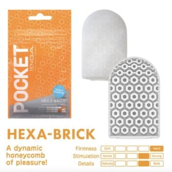 TENGA-POCKET-STROKER-HEXA-BRICK-TENGA-POCKET-STROKER-HEXA-BRICK-sex-shop-Larnaca