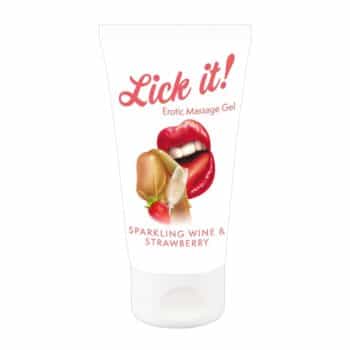 13557-lick-it-erotic-massage-gel-strawberry-50ml-Limassol-sex-shop