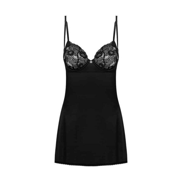18861-Obsessive-Serena-Love-satin-chemise-and-thong-Black-sexshop-Limassol