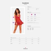 19355-Obsessive-Lacelove-babydoll-and-thong-Red-love-shop-Paphos