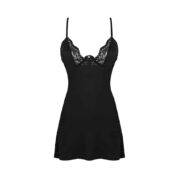 19393-PLUS-SIZE-Obsessive-Bellastia-chemise-and-thong-Black-Limassol-sex-shop