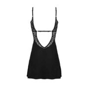 19393-PLUS-SIZE-Obsessive-Bellastia-chemise-and-thong-Black-sexshop-Ayia-Napa