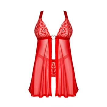 23285-Plus-size-Obsessive-Elianes-Babydoll-and-Thong-Red-sexshop-Cyprus