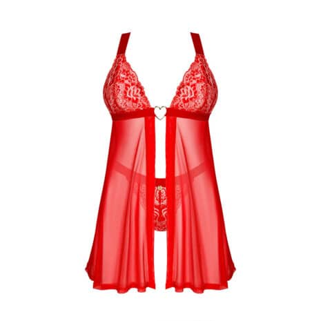 23285-Plus-size-Obsessive-Elianes-Babydoll-and-Thong-Red-sexshop-Cyprus