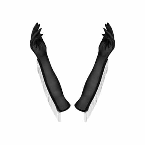 25743-Plus-Size-Obsessive-Milladis-gloves-with-silver-beads-BLACK-0075-Love-Shop-Limassol