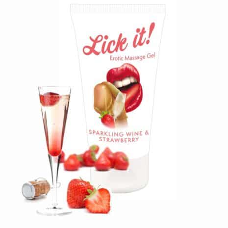 lick-it-erotic-massage-gel-strawberry-50ml-sex-shop-Cyprus