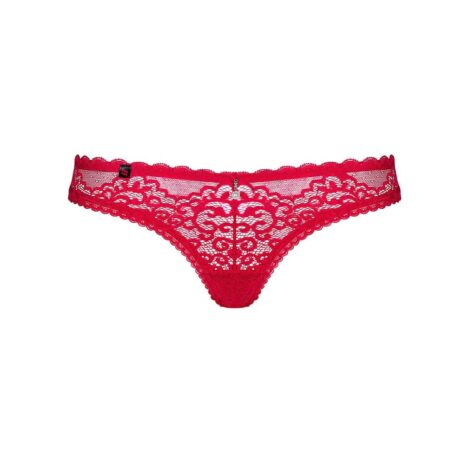 11217-Obsessive-Rougebelle-Lacy-Thong-Red-LingerieCy-5