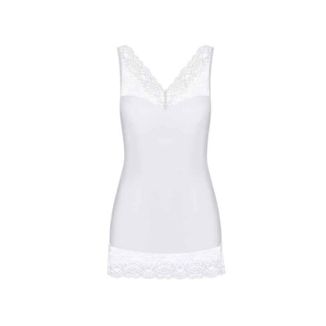 11277-Obsessive-Miamor-Chemise-With-Thong-White-LingerieCy-1