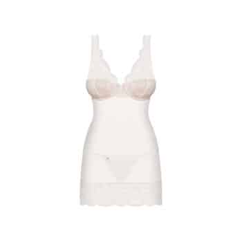 11303-Obsessive-Elegant-Off-white-Chemise-with-String-LingerieCy-1