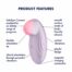 17711-Satisfyer-Tropical-Tip-Clitoral-Vibrator-Light-Lilac-sex-shop-Limassol