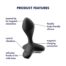 18279-Satisfyer-Game-Changer-Plug-Vibrator-Black-Limassol-sex-shop