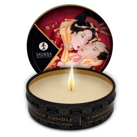 20839-Shunga-massage-candle-strawberry-wine-Love-Shop-Cyprus