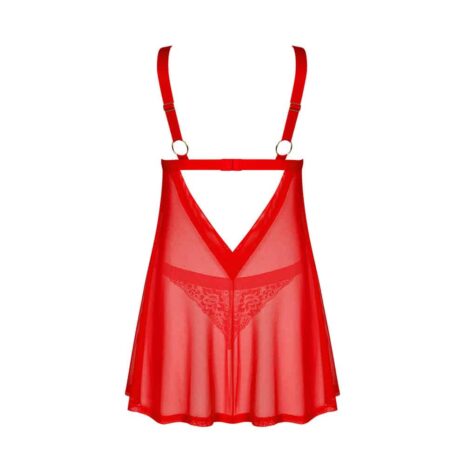 23281-Obsessive-Elianes-Babydoll-and-Thong-Red-sexshop-Lemesos