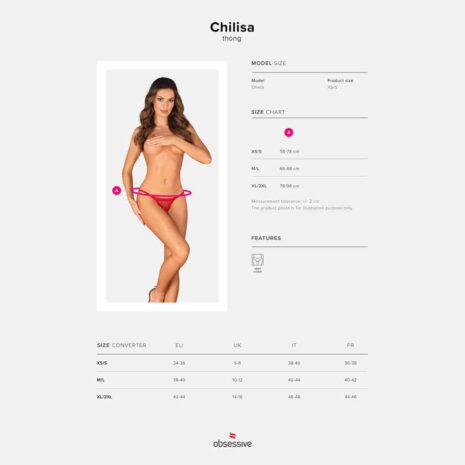 25689-Obsessve-Chilisa-crotchless-thong-RED-Limassol-sex-shop