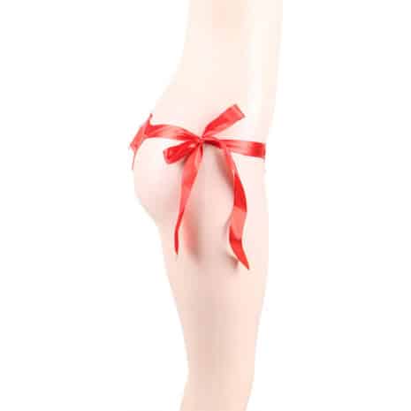 8923-Charming-Red-Panty-with-Satin-Ties-Limassol-sexshop