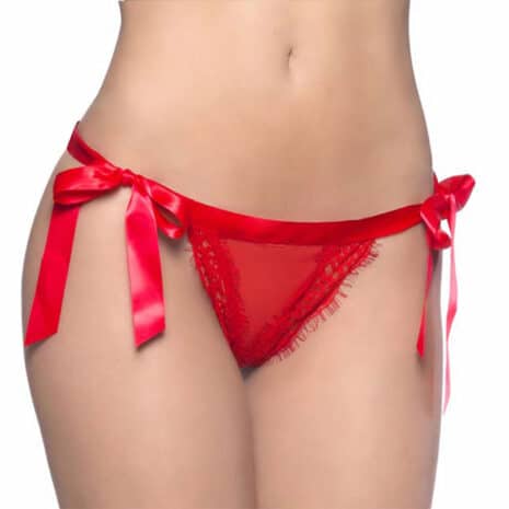 8923-Charming-Red-Panty-with-Satin-Ties-sexshop-Limassol