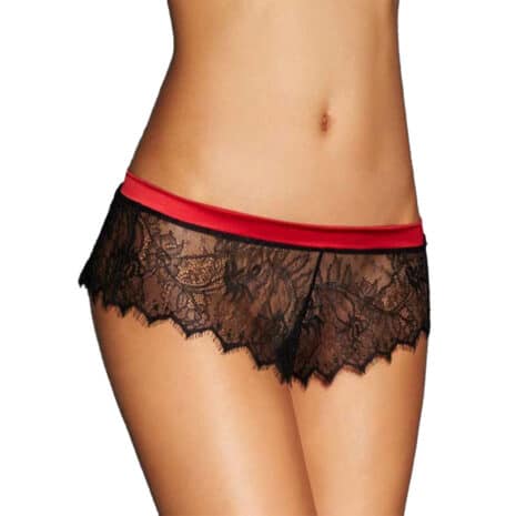 9151-Plus-Size-Black-Lace-Knickers-with-Red-Bow-Back-LingerieCy-9