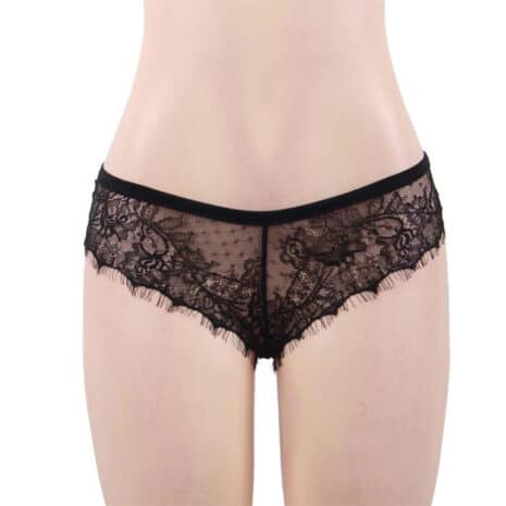 9155-Provocative-Black-Lace-Knickers-with-Bow-Back-LingerieCy-4