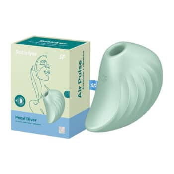 16857-satisfyer-pearl-diver-air-pulse-waves-vibrations-clitoral-stimulator-mint-sexshop-Limassol