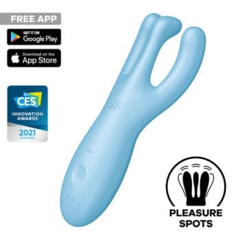 16887-satisfyer-threesome-4-contact-vibrator-for-the-stimulation-of-the-clitoris-and-labia-blue-sexshop-Lemesos