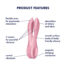 17309-Satisfyer-Threesome-1-Pink-Vibrator-Limassol-sex-shop