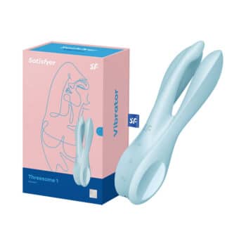 17311-Satisfyer-Threesome-1-Light-Blue-Vibrator-sexshop-Lemesos