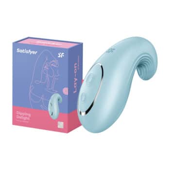 18227-satisfyer-dipping-delight-lay-on-vibrator-light-blue-sexshop-Lemesos