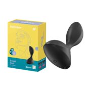 16813-satisfyer-sweet-seal-butt-plug-with-vibration-black-Love-Boutique-Limassol