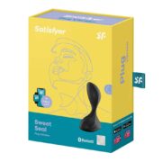 16813-satisfyer-sweet-seal-butt-plug-with-vibration-black-sexshop-Limassol