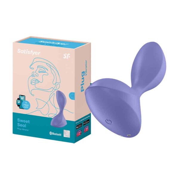 16815-satisfyer-sweet-seal-butt-plug-with-vibration-lilac-Limassol-sex-shop
