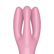 16817-satisfyer-threesome-3-clitoral-vaginal-vibrator-pink-Limassol-sex-shop