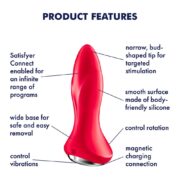 16823-satisfyer-rotator-plug-1-butt-plug-vibrator-red-Love-Shop-Limassol