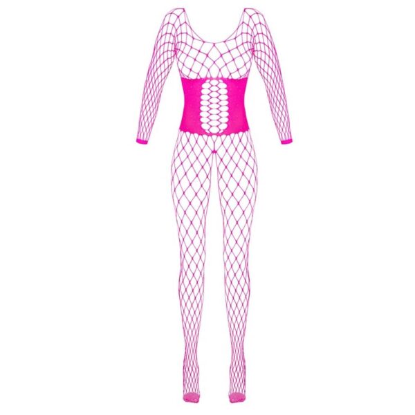26828-Cottelli-crotchless-pink-catsuit-long-sleeves-Love-Shop-Cyprus