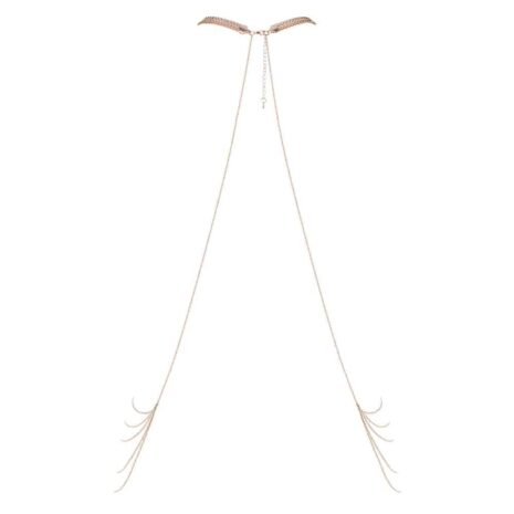 13775-obsessive-gold-necklace-with-waterfall-chains-sex-shop-Larnaca