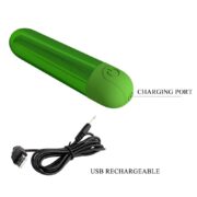 26886-Pretty-Love-BI-300091-1-Kiwi-mini-bullet-vibrator-green-Sex-Shop-Limassol